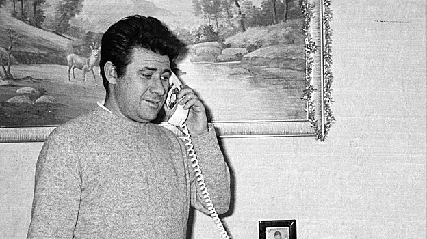 Pedro Jiménez Hernández, en su casa de Vallecas