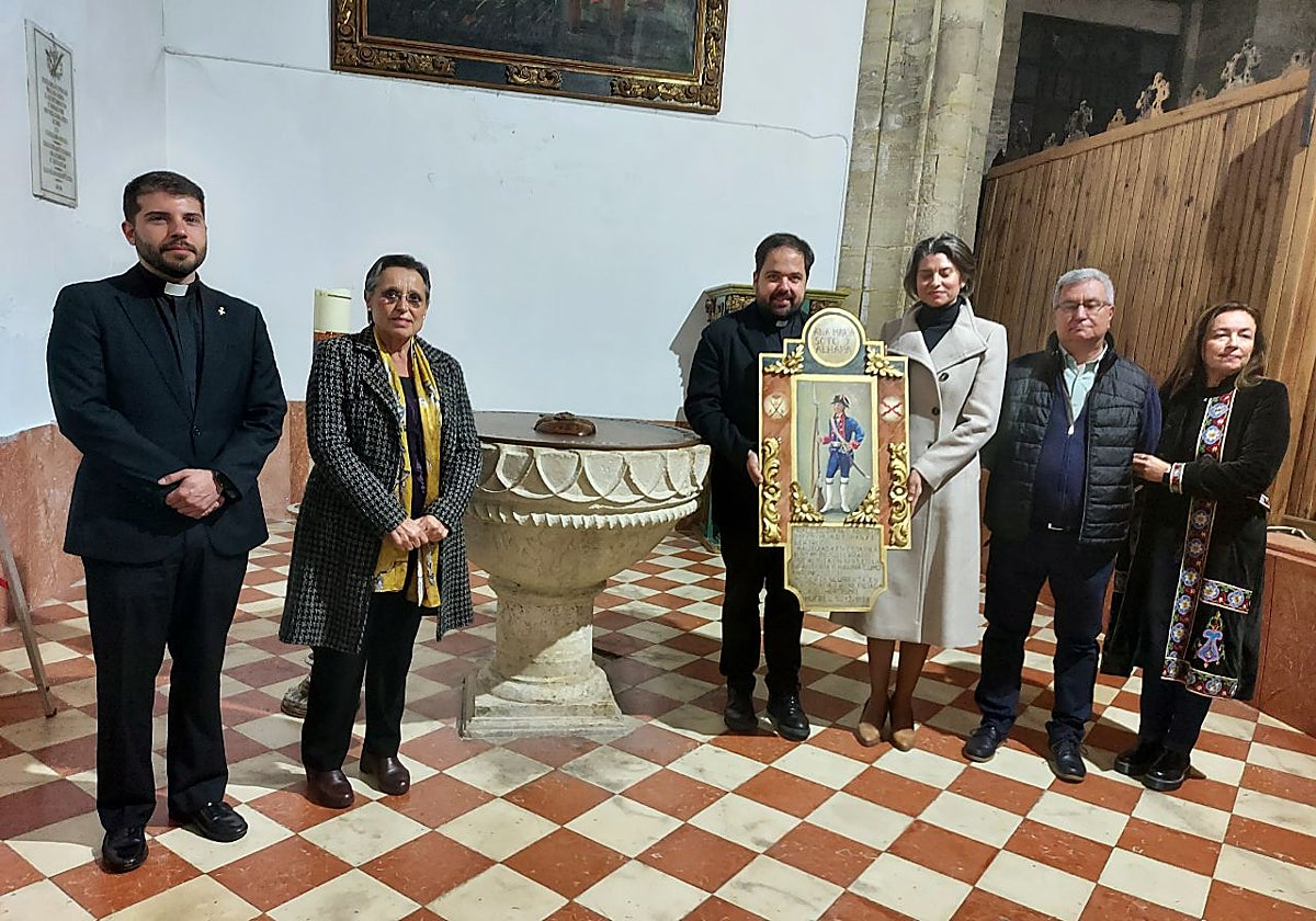 Un momento del acto de homenaje de ayer