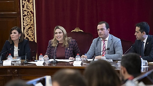 Imagen de Barrachina durante la aprobación de los presupuestos