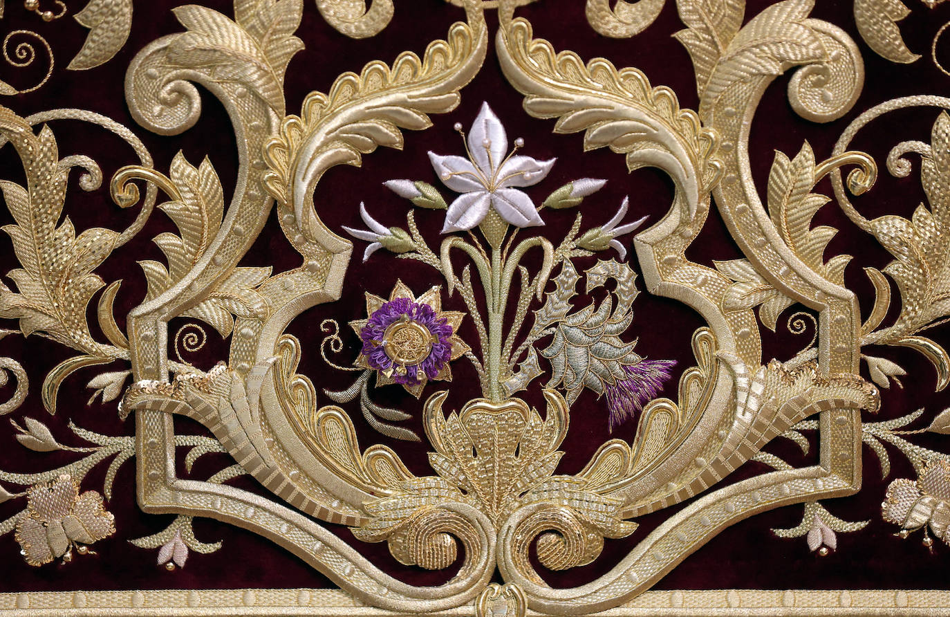 Fotos: La bendición del techo de palio de la Virgen del Dulce Nombre de Córdoba