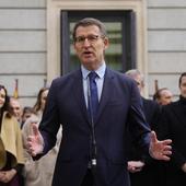 Feijóo considera la amnistía una «derogación tácita» de la Constitución española
