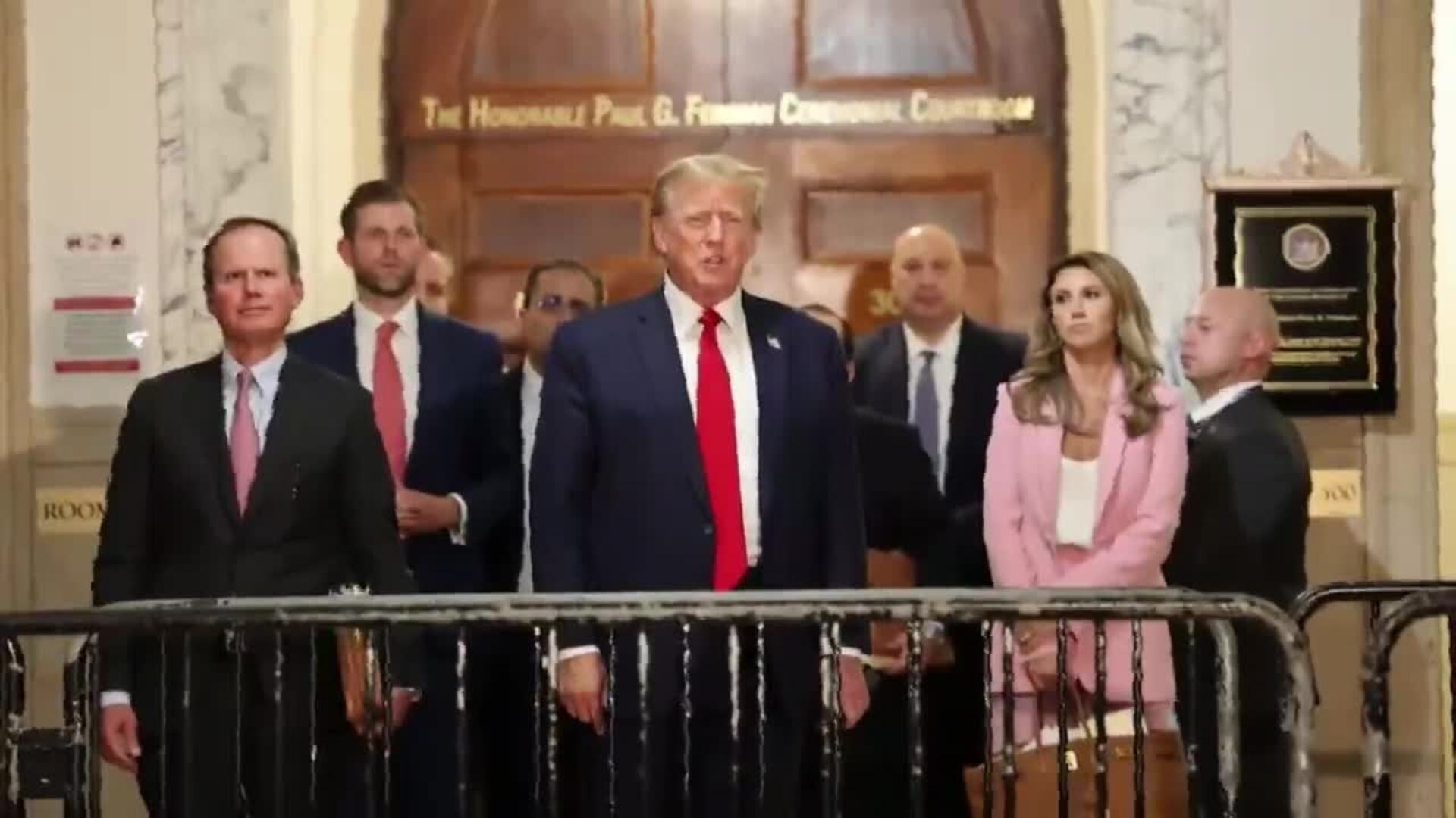 Trump acude como observador al juzgado donde se desarrolla la causa civil por fraude contra su empresa familiar