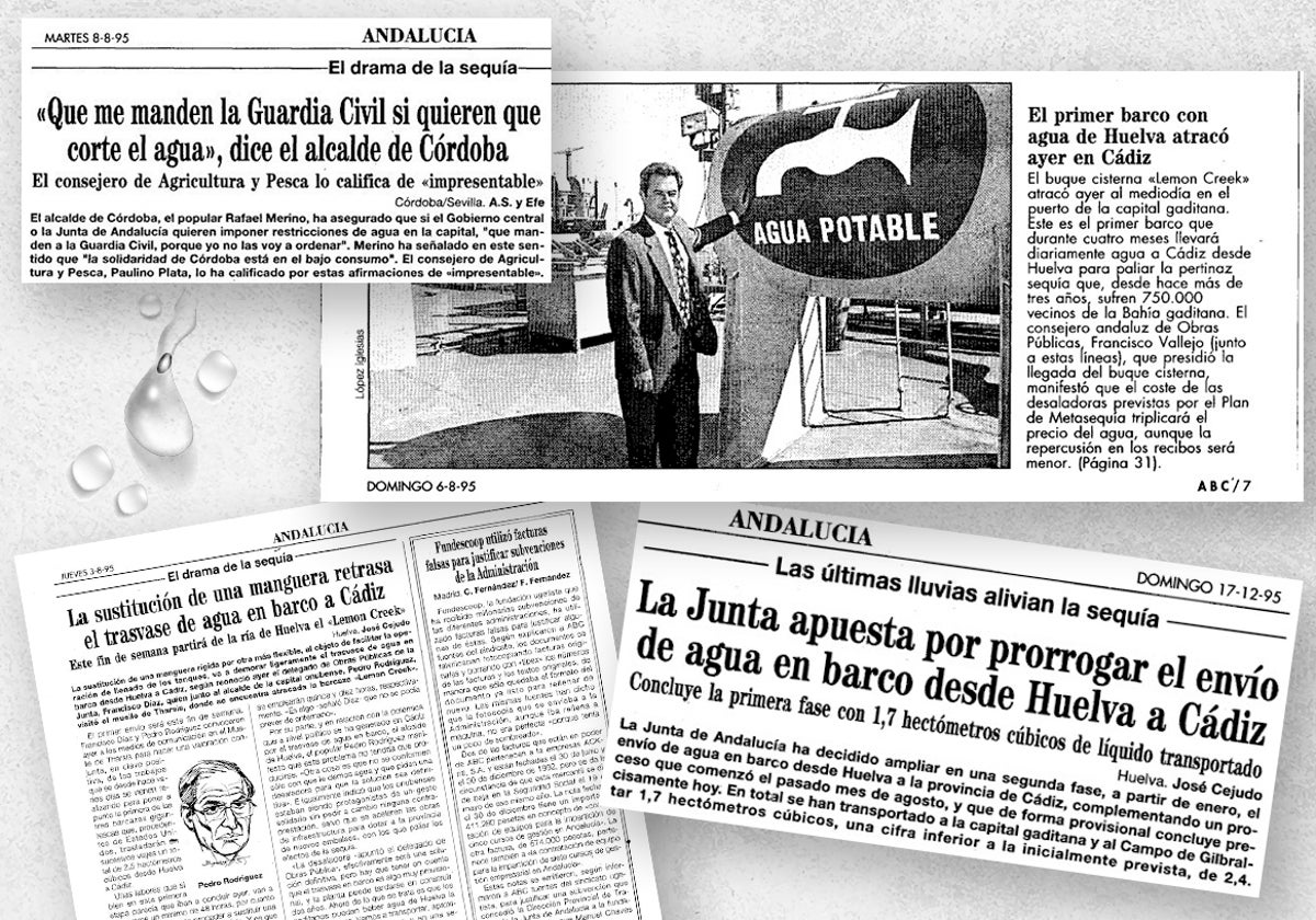 Algunas de las informaciones publicadas por ABC en 1995