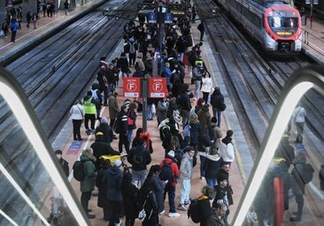 Detenido un pasajero de Cercanías por acosar y realizar tocamientos durante semanas a una mujer