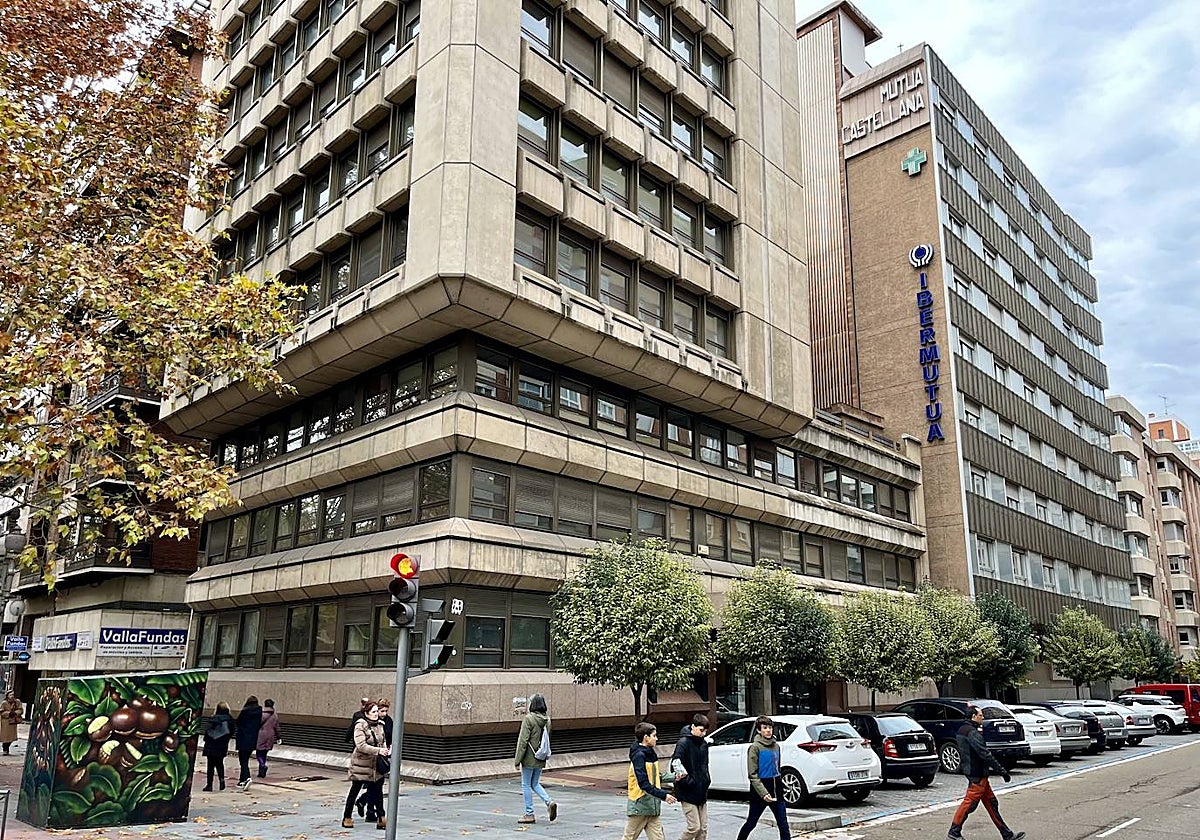 Edificio de Ibermutua que volverá a salir a subasta pública