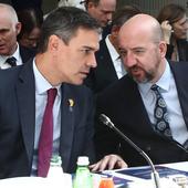 Pedro Sánchez y los primeros ministros de Bélgica, Irlanda y Malta piden a Europa que exija un alto el fuego en Gaza
