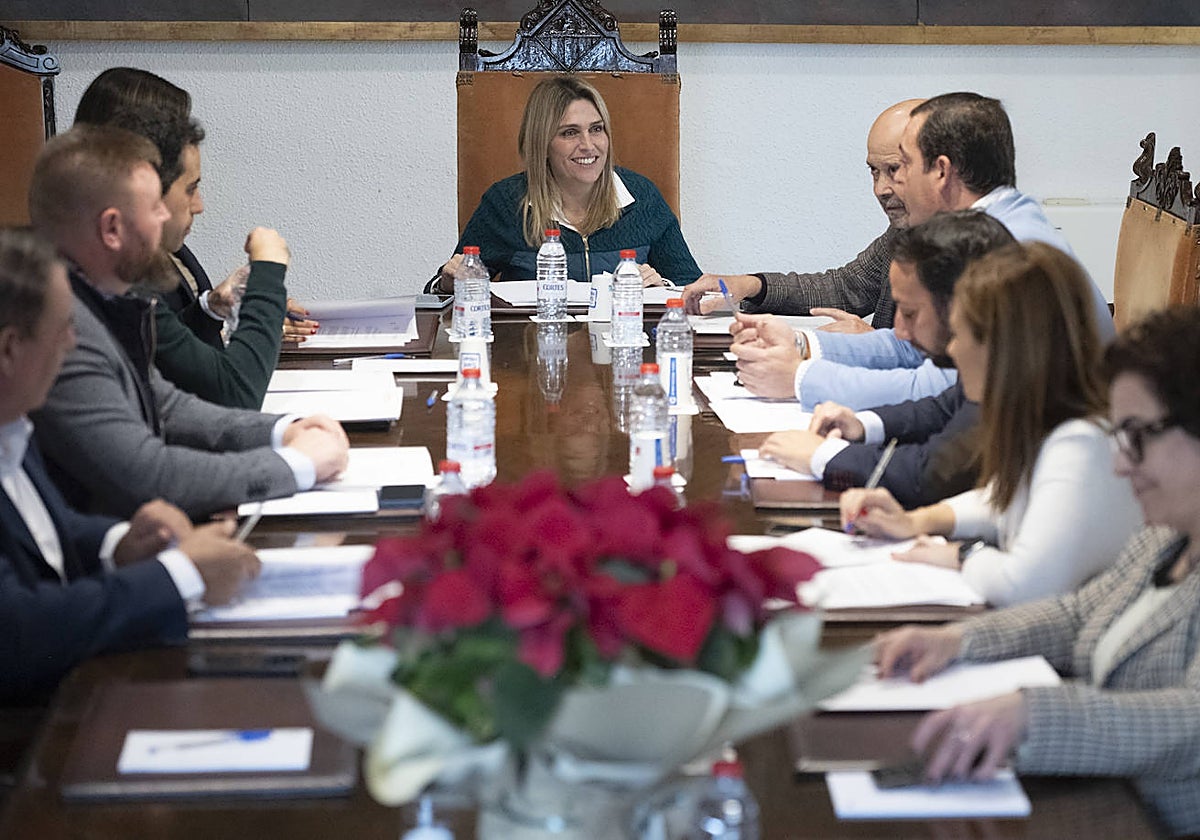 Imagen de la Junta de Gobierno de la Diputación de Castellón celebrada este martes