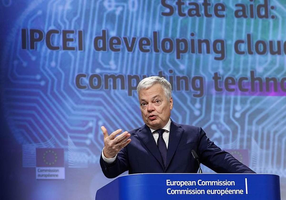 Didier Reynders, comisario de Justica de la Unión Europa