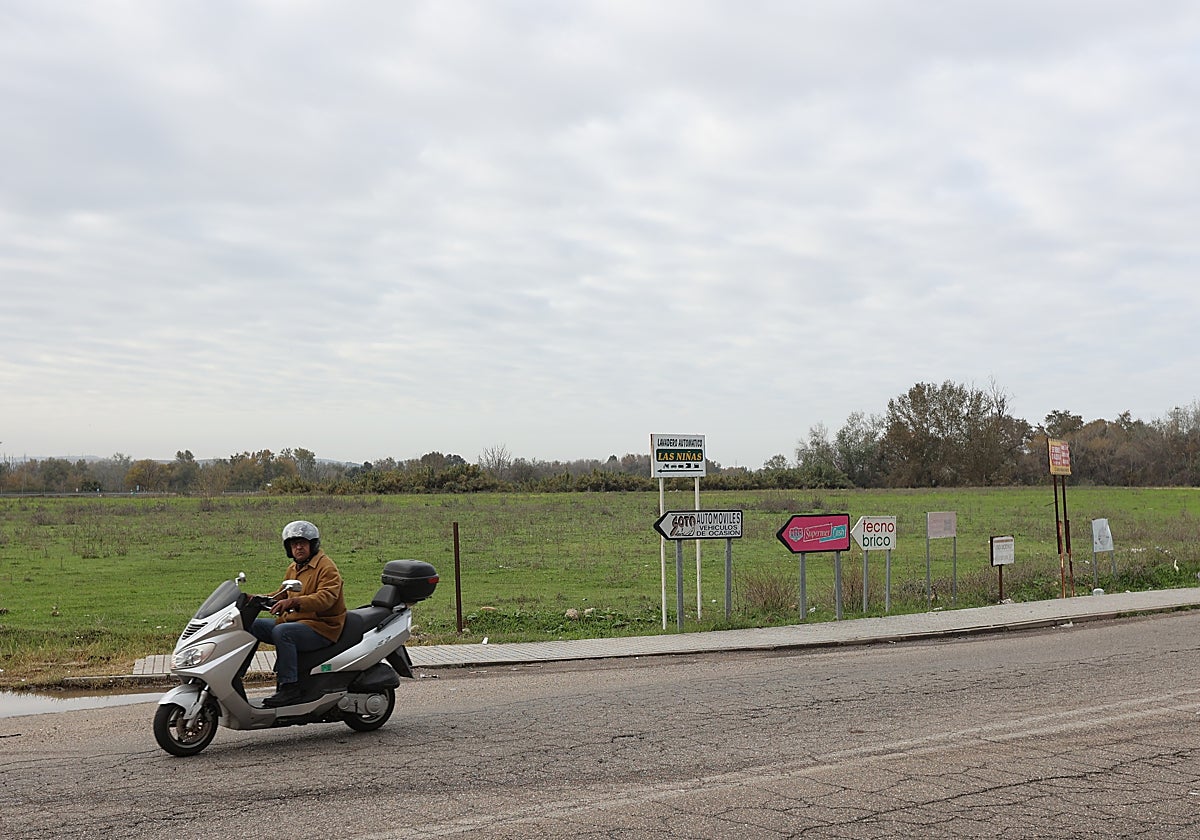 Terrenos donde se desplegaría la zona comercial y lúdica prevista en el plan de ampliación de Las Quemdas