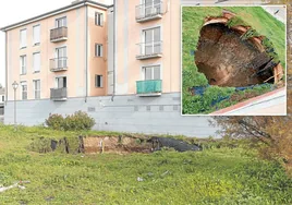 La amenaza 'tragacasas' de un socavón que no para de crecer en Aranjuez