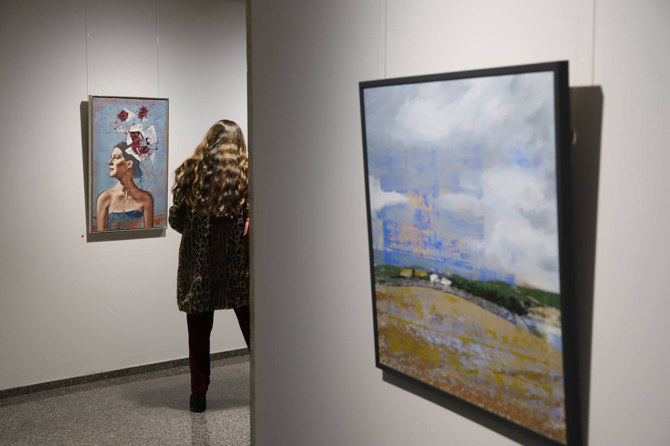 Fotos: la icónica exposición del pintor Fernando Aguayo en la Sala Cajasur