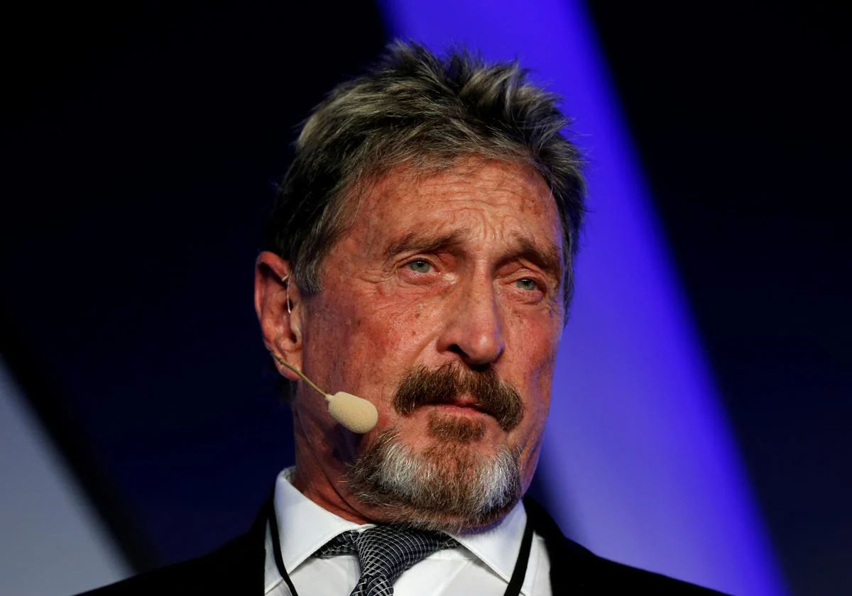 El fundador del antivirus McAfee, John McAfee, en una imagen de archivo