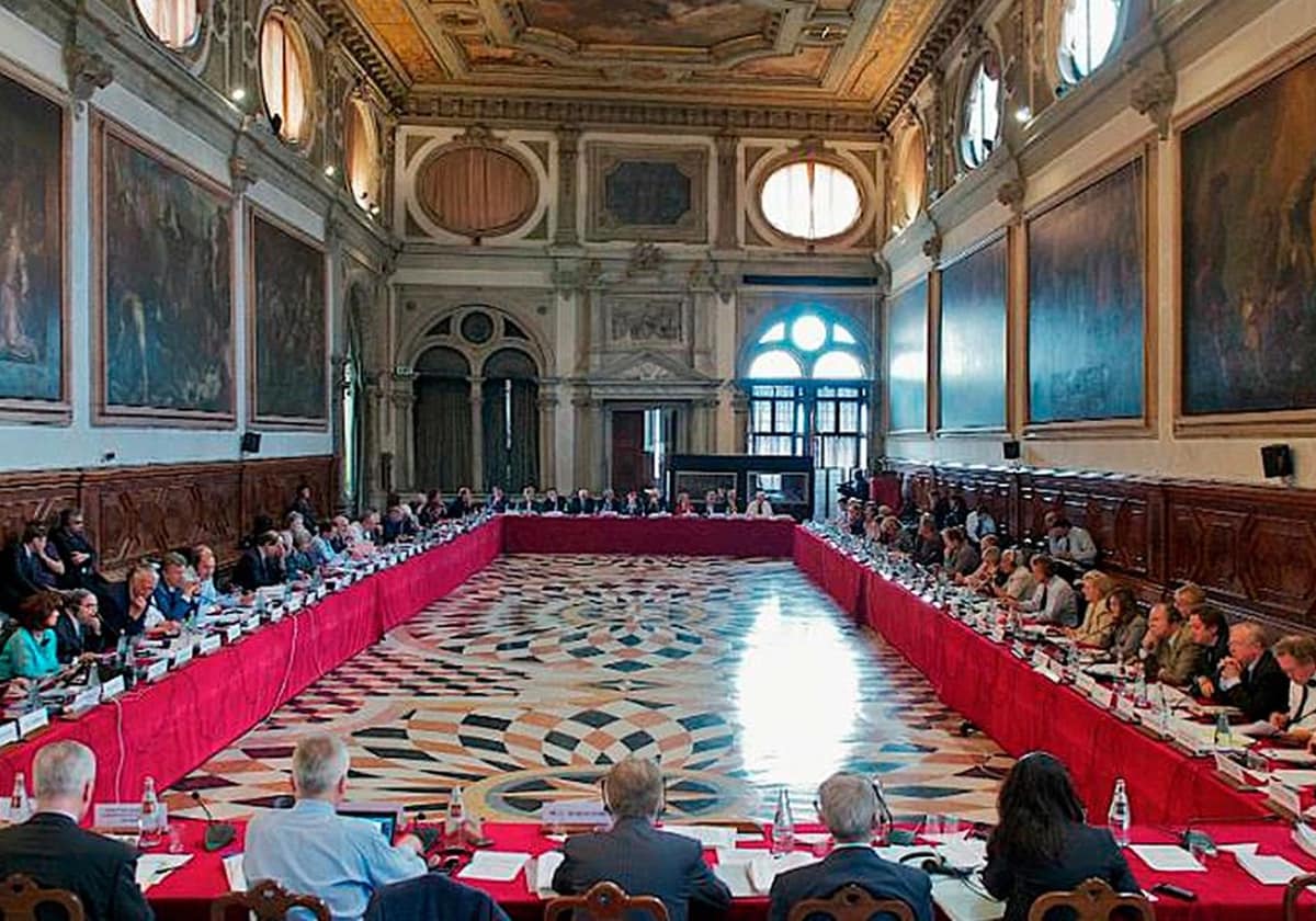 Imagen de archivo de una reunión de la Comisión de Venecia