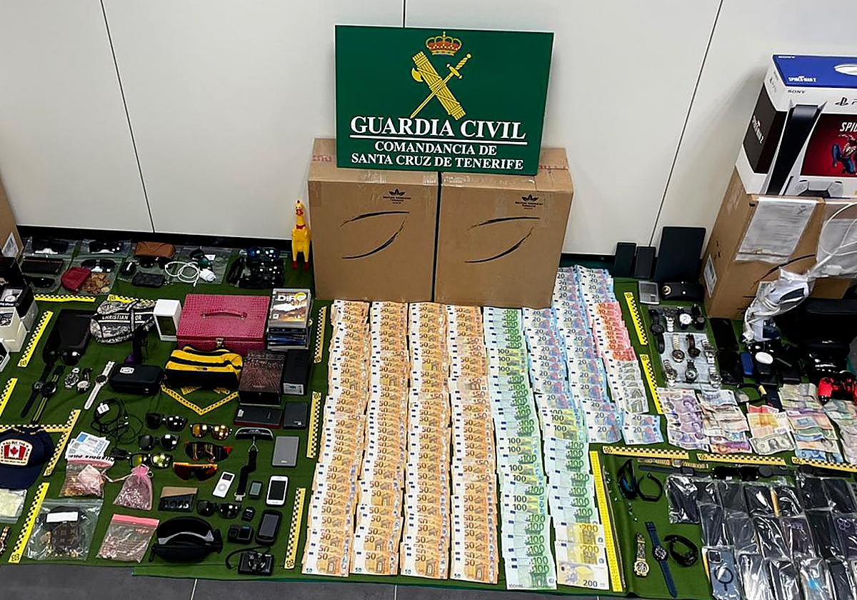 El valor de todos los objetos robados recuperados asciende a 1.953.571 euros