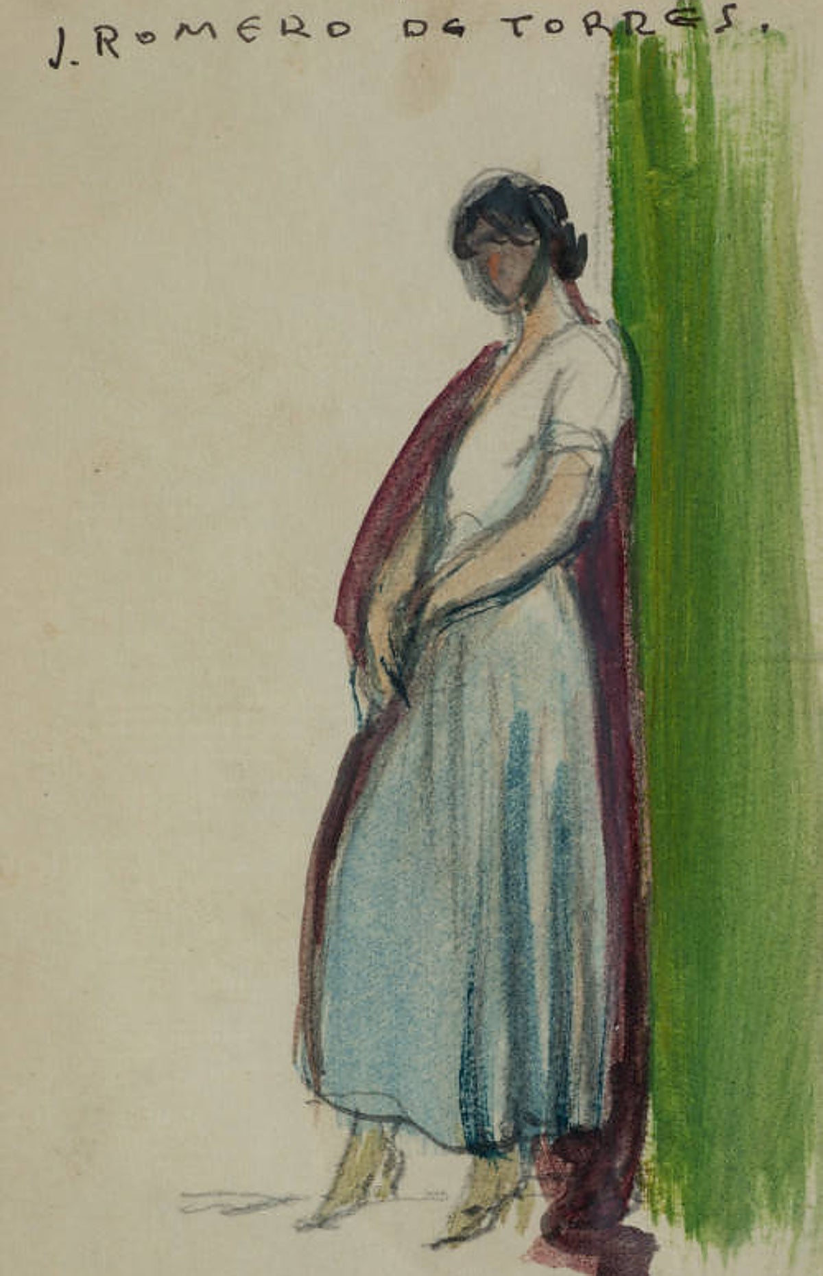 Boceto de 'Panneau', subastado en octubre