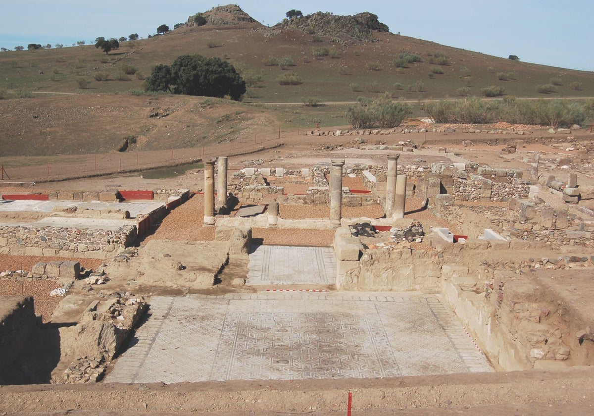 Yacimiento de Sisapo, en el municipio de Almodóvar del Campo (Ciudad Real)