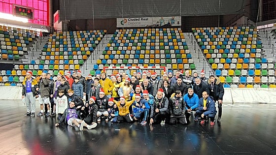 Más de 40 jugadores participan en el Quijote Arena en el II Torneo Nacional de Balonmano Inclusivo