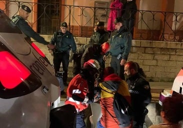 Colisión de trenes en la estación de El Chorro, en Málaga