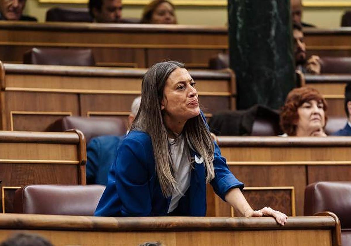 La portavoz de Junts en el Congreso, Miriam Nogueras