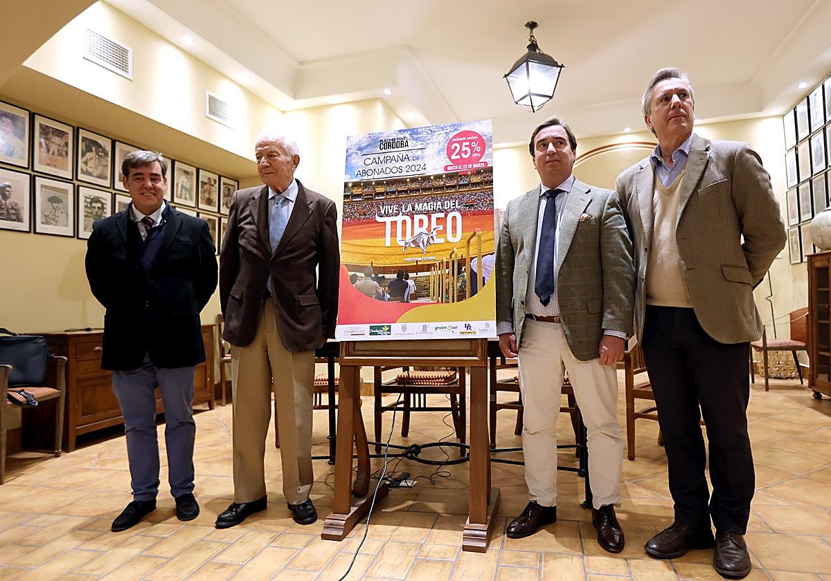 Un momento de la presentación este lunes de la campaña 'Vive la Magia del Toreo en Córdoba'