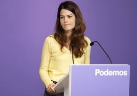 Isa Serra se postula para liderar Podemos en la Comunidad de Madrid y frenar la crisis morada