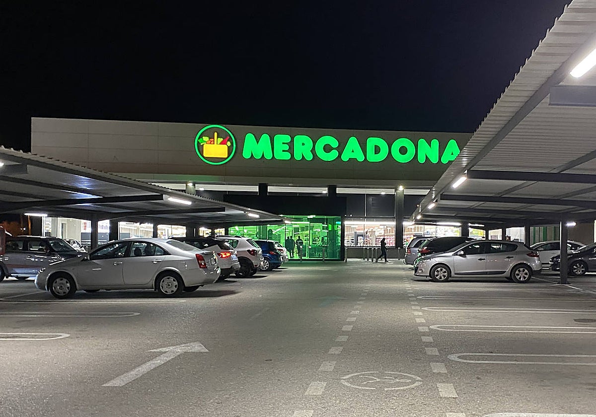 Imagen de un supermercado de Mercadona en Alicante