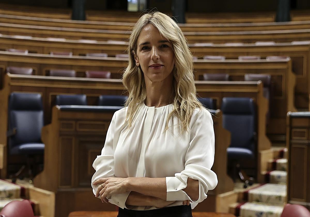 Cayetana Álvarez de Toledo, en el Congreso de los Diputados