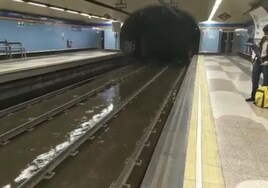 Madrid tapa goteras en el Metro: invertirá 2,3 millones para minimizar la entrada de agua por las lluvias torrenciales