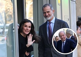 El cumpleaños de la Infanta Elena reúne en un restaurante de Madrid a los Reyes y Don Juan Carlos
