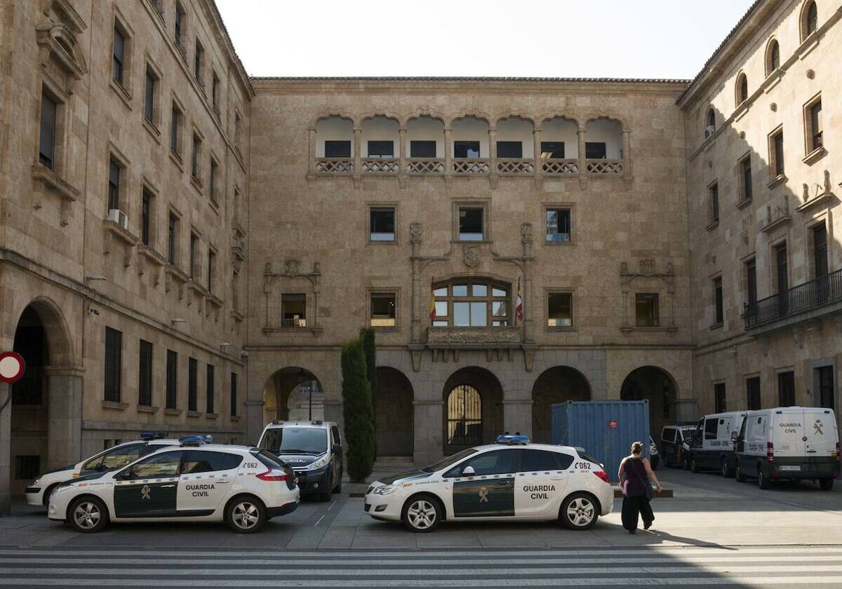 Sede de la Audiencia de Salamanca, en una imagen de archivo