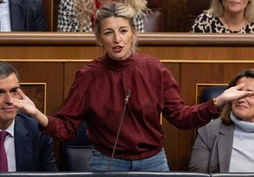 Yolanda Díaz reconoce «muchas discrepancias» con Sánchez en inmigración y tilda de «retroceso» el pacto europeo