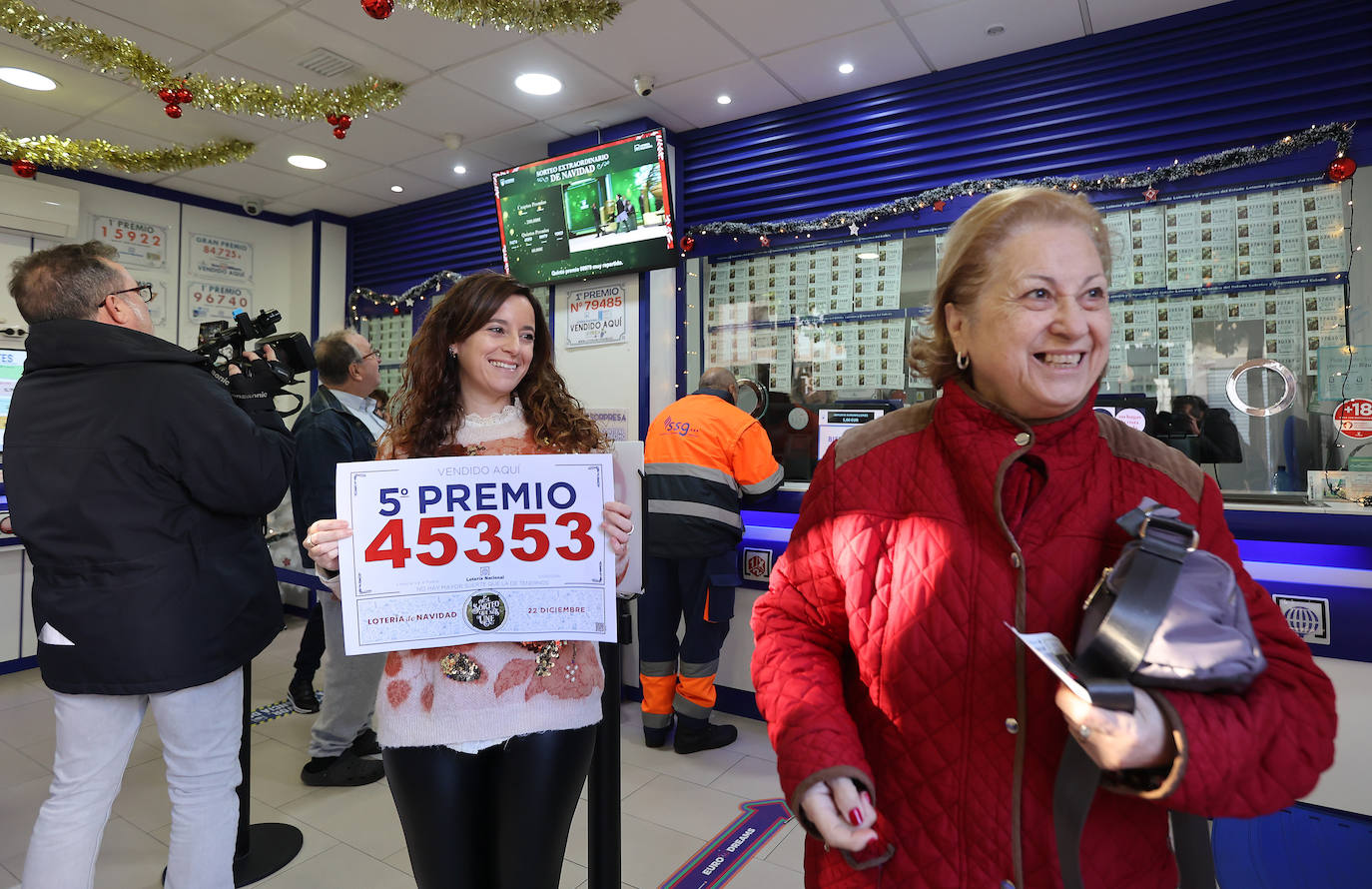 Fotos: la celebración de la Lotería de Navidad en Córdoba