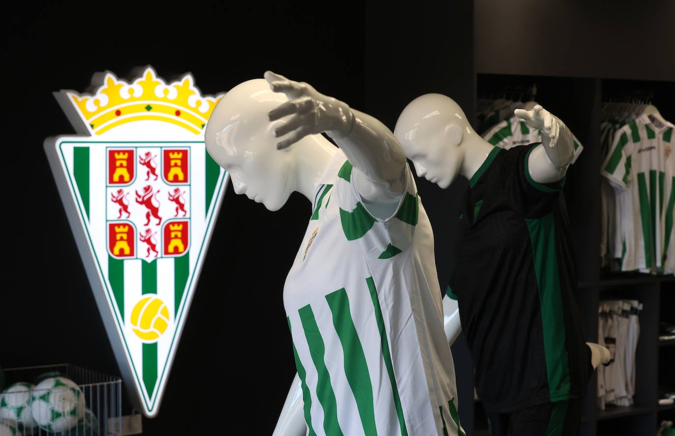 Fotos: las mejores imágenes de la inauguración de la tienda del Córdoba CF en El Arcángel