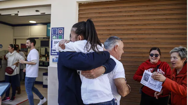 Imagen de la celebración del Gordo en Vilamarxant