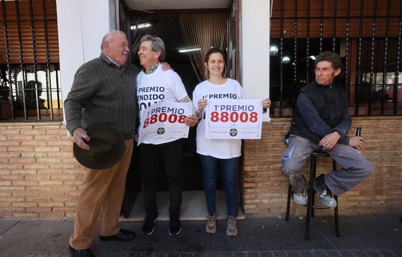 Fotos: la celebración de la Lotería de Navidad en Córdoba
