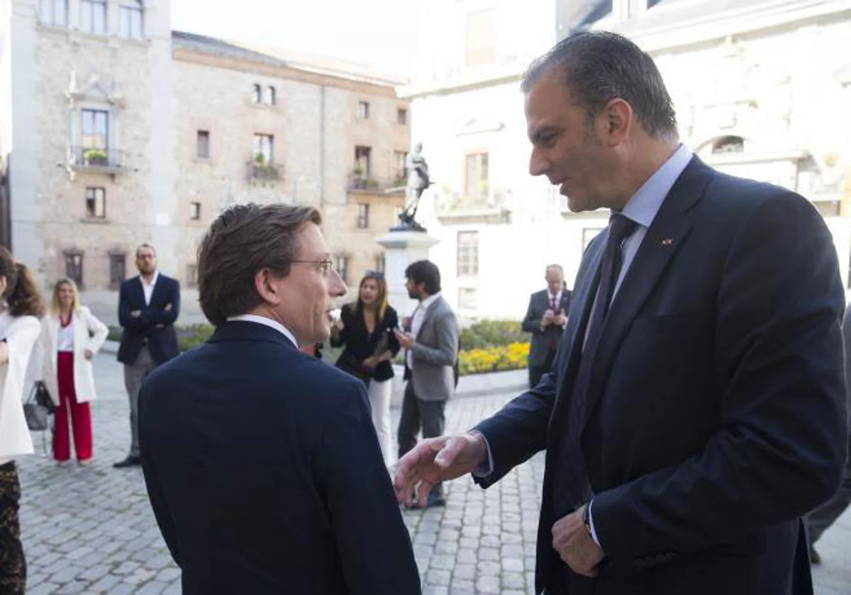 José Luis Martínez-Almeida y Javier Ortega Smith, en una imagen de archivo