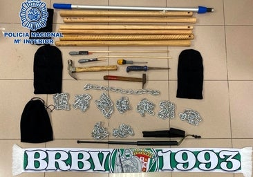 Detenido un ultra del Córdoba CF en Linares que pretendía enfrentarse a los aficionados del Recreativo