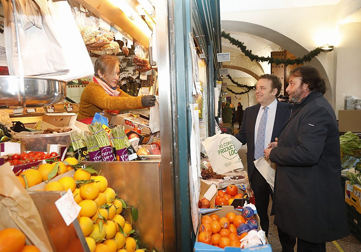 Los responsables del Imtur y de Relaciones Institucionales, ayer