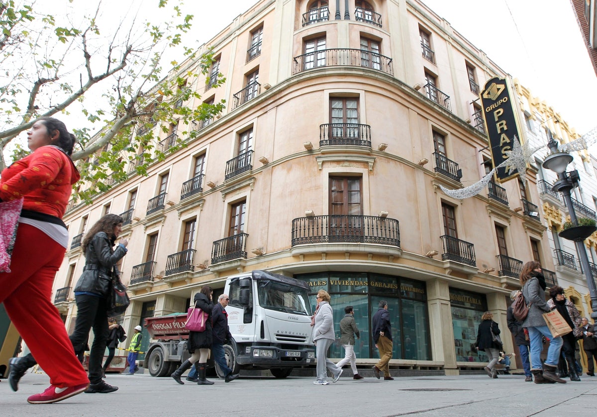 Edificio de Prasa en el Bulevar del Gran Capitán