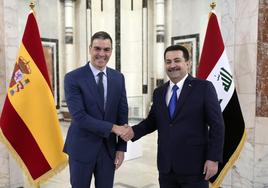 Sánchez reafirma en Irak el compromiso de España con la estabilidad del país