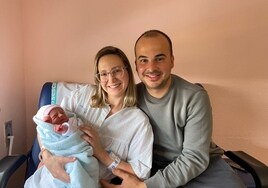 Laia, la bebé de Albacete que ha sido la primera castellanomanchega en nacer este 2024