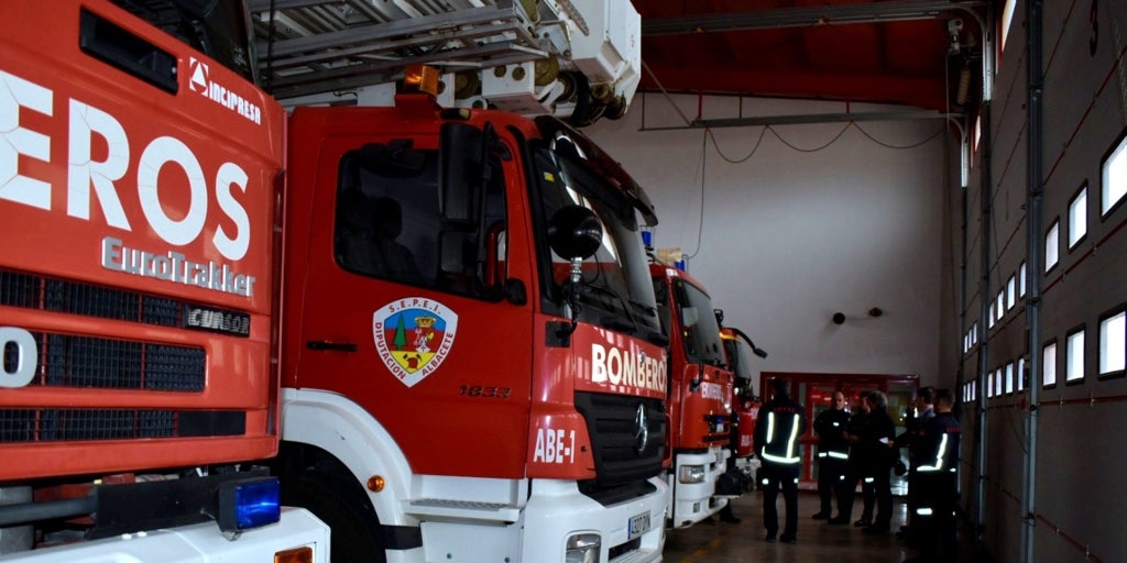 Rescatada una mujer del incendio de su vida en Nerpio (Albacete)