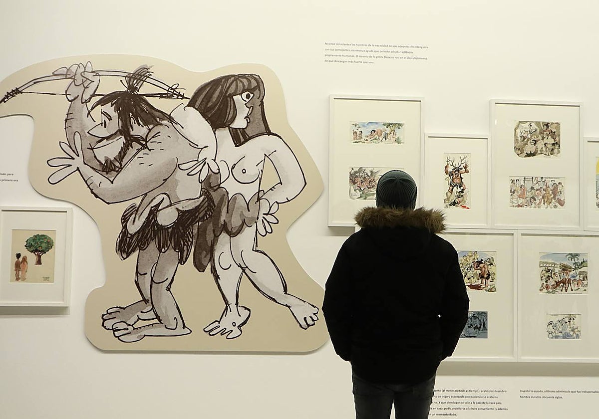 La muestra reúne una selección de 250 de las más de 500 que componen la serie