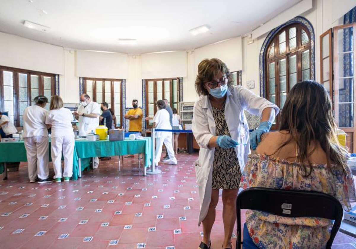 Imagen de archivo tomada en el Hospital de la Malvarrosa de Valencia