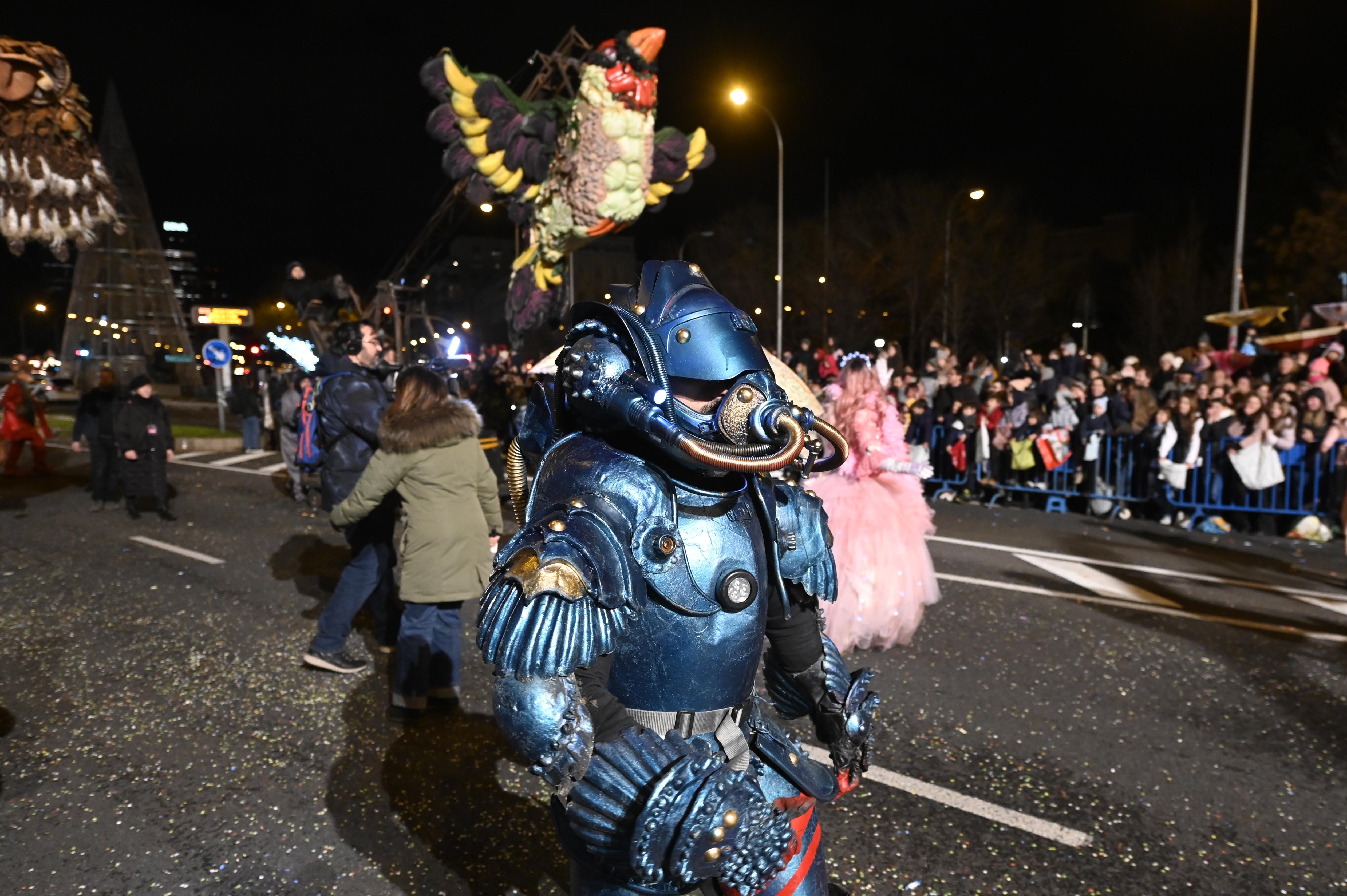 La cabalgata de Reyes en Madrid, en imágenes