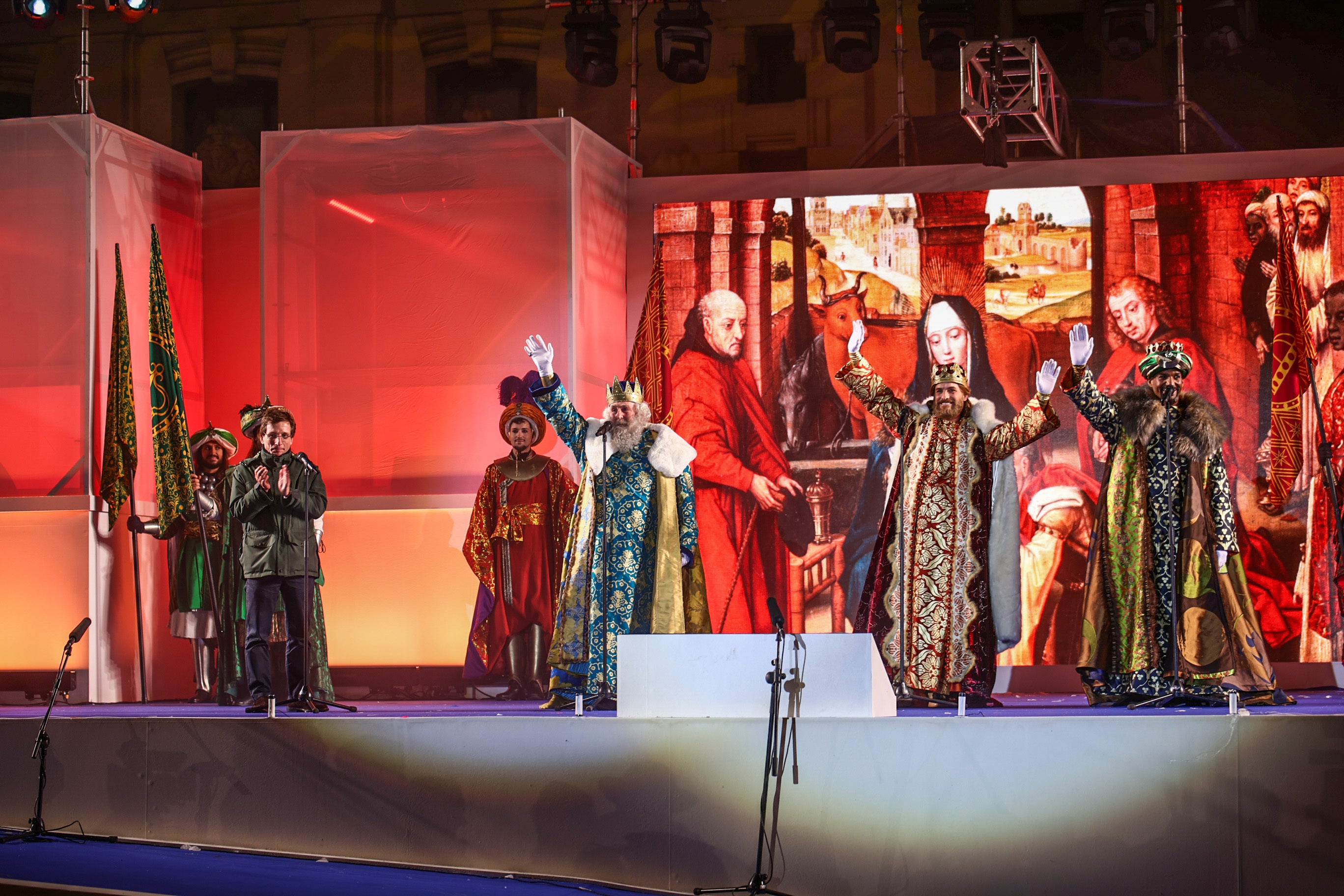 La cabalgata de Reyes en Madrid, en imágenes