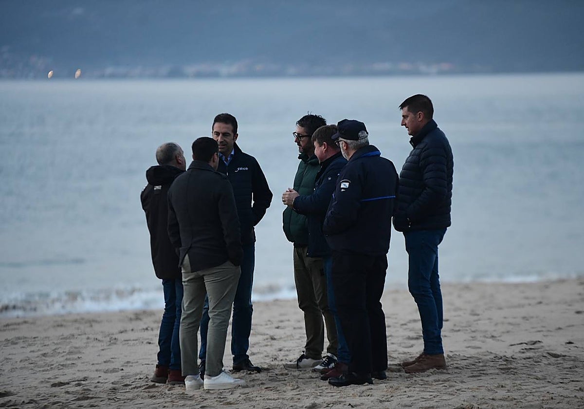 El conselleiro do Mar este sábado en Porto do Son