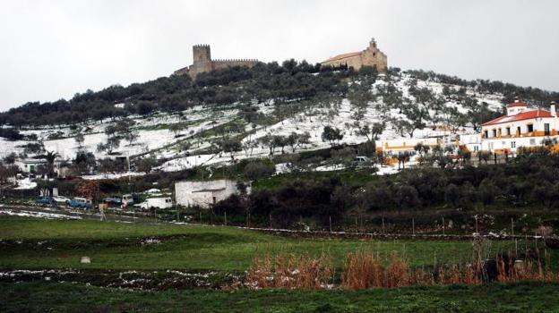 Nieve en Alanís de la Sierra