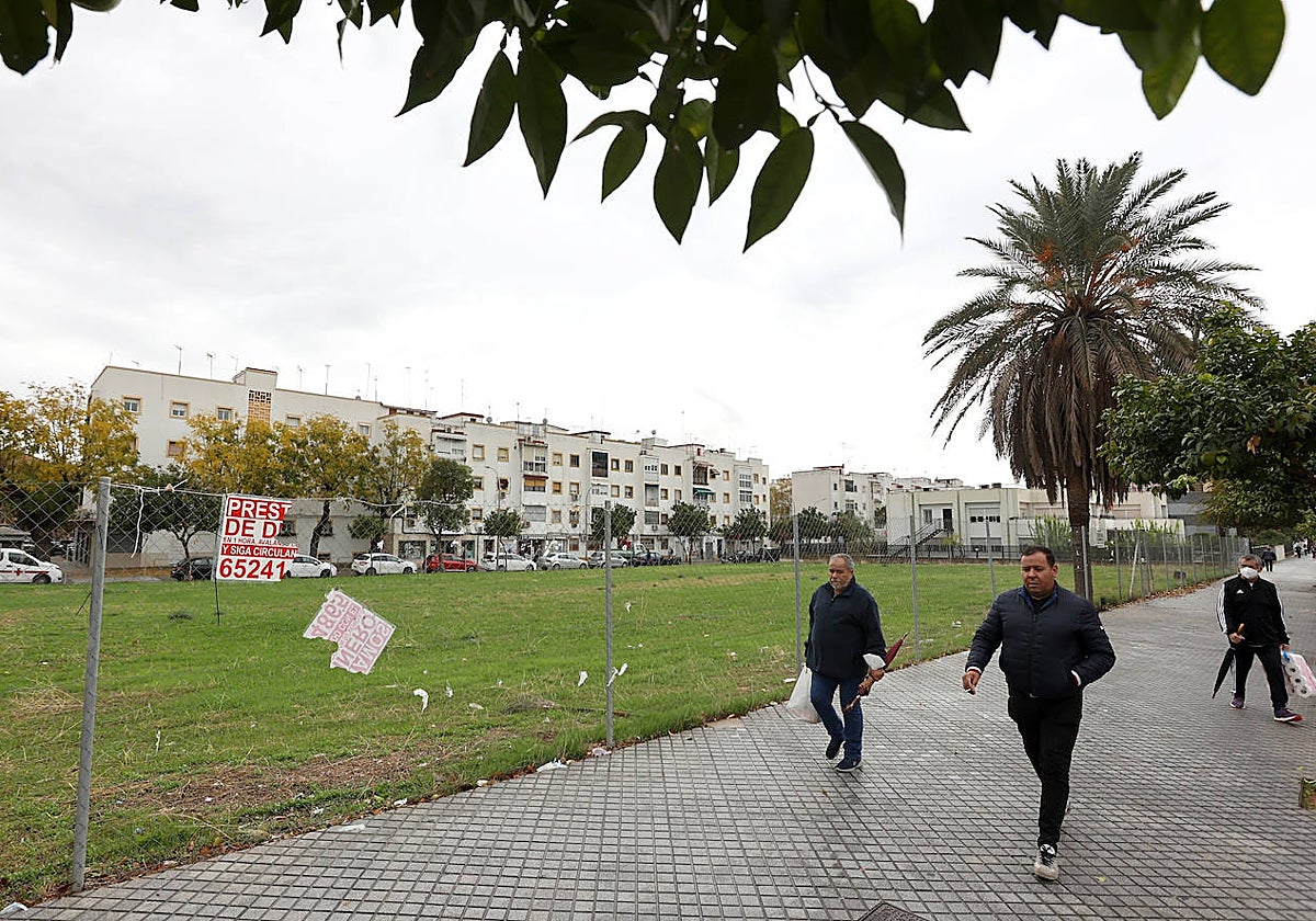 Solar donde estuvo el Pabellón de la Juventud de Córdoba