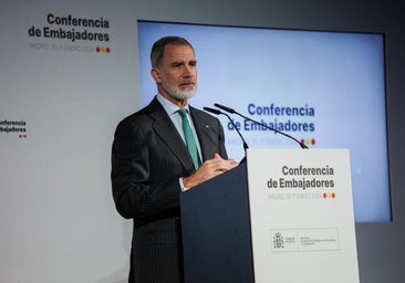 Felipe VI defiende «el establecimiento de un Estado palestino junto a Israel» como «solución política» para Oriente Próximo